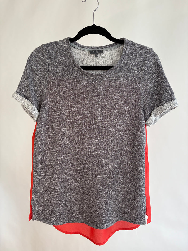 BLUSA MARKET ESPRUCE GRIS NARANJA