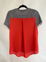 BLUSA MARKET ESPRUCE GRIS NARANJA