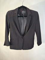 BLAZER NEGRO MANGAS 3/4